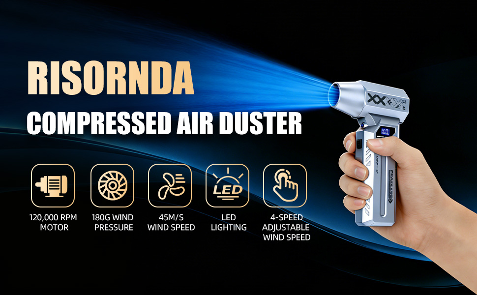 Risornda Air Duster Rechargeable - Image 7