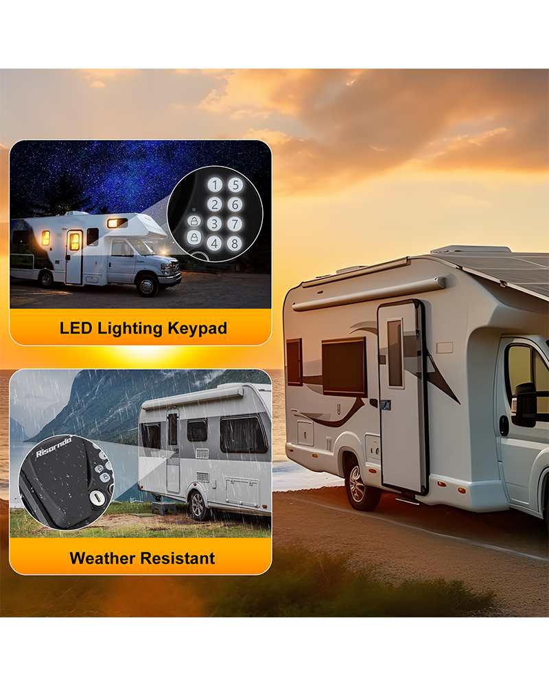 RV Lock by Risornda - 4 in 1 Keyless Entry - Image 5