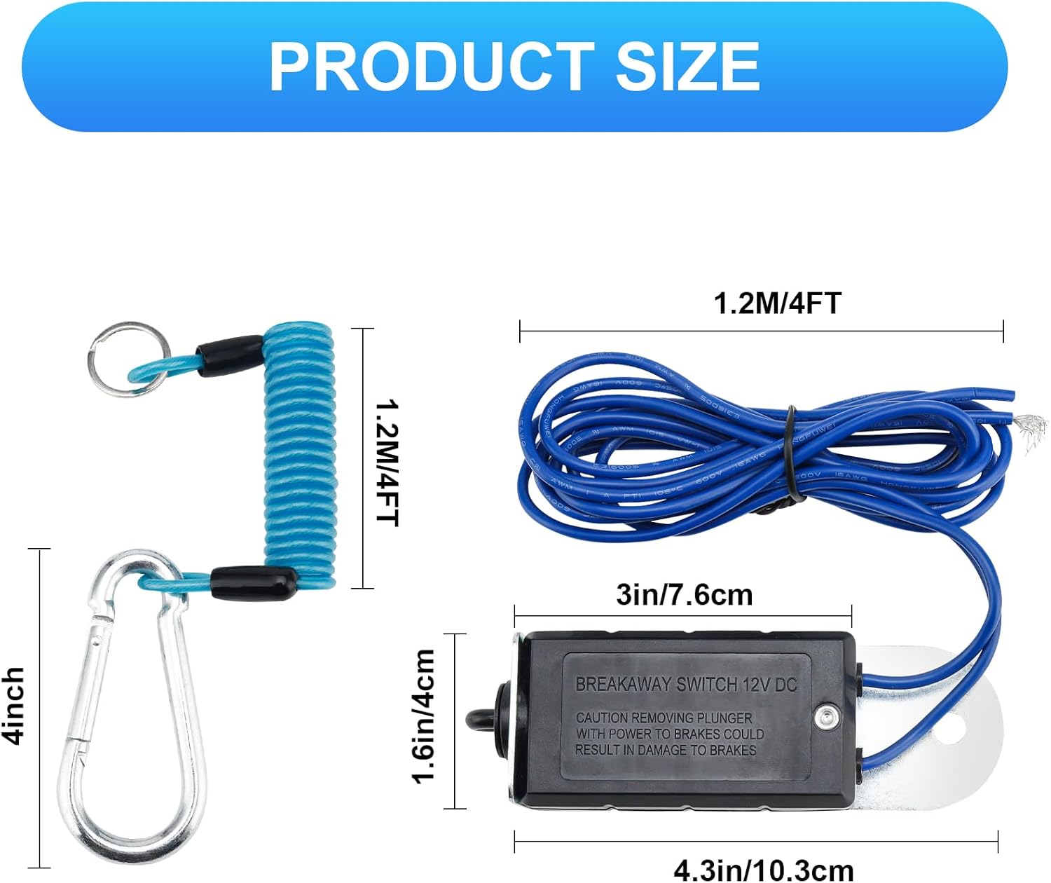 Premium Breakaway Trailer Switch - Image 2